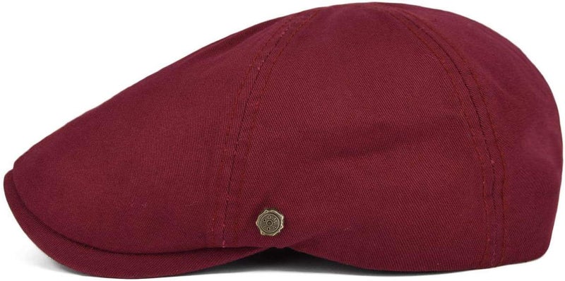 VOBOOM Cotton Flat Cabbie Hat Gatsby Ivy Irish Hunting Newsboy Cap - Image 3